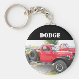 Vintage Dodge Truck Sleutelhanger