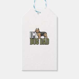 Vintage Dog Dad Terrier Graveer Shirt Ontwerp_1 Cadeaulabel