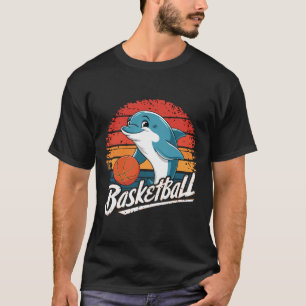 Vintage Dolfijn Speelt Sketll Dolfijnliefhebbers S T-shirt