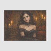 Vintage Doll  Tissuepapier (Voorkant)