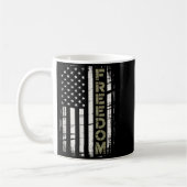 Vintage Dom Amerikaanse Vlag Koffiemok (Links)