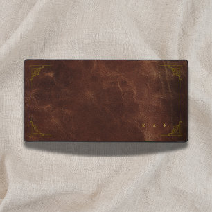 Vintage Donkere Academia Bruine Leeroptiek Bureaum Bureaumat