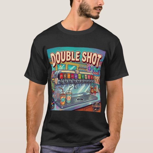 Vintage Double Shot T-Shirt (Voorkant)