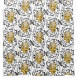 vintage douchegordijn