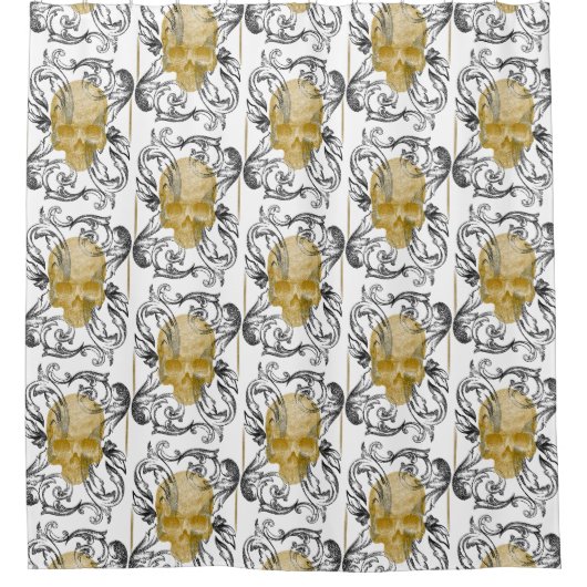 vintage douchegordijn (Voorkant)
