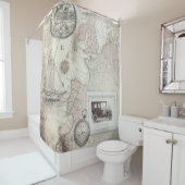 Vintage Douchegordijn (In situ)