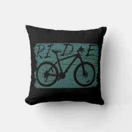 Vintage Downhill MTB - Mountainbike rijden Kussen