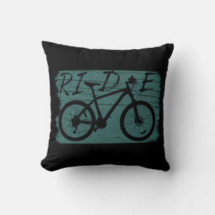Vintage Downhill MTB - Mountainbike rijden Kussen