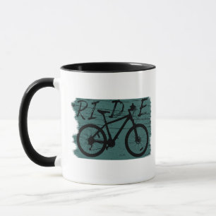 Vintage Downhill MTB - Mountainbike rijden Mok