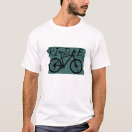 Vintage Downhill MTB - Mountainbike rijden T-shirt