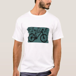Vintage Downhill MTB - Mountainbike rijden T-shirt