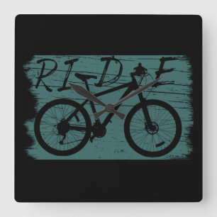 Vintage Downhill MTB - Mountainbike rijden Vierkante Klok