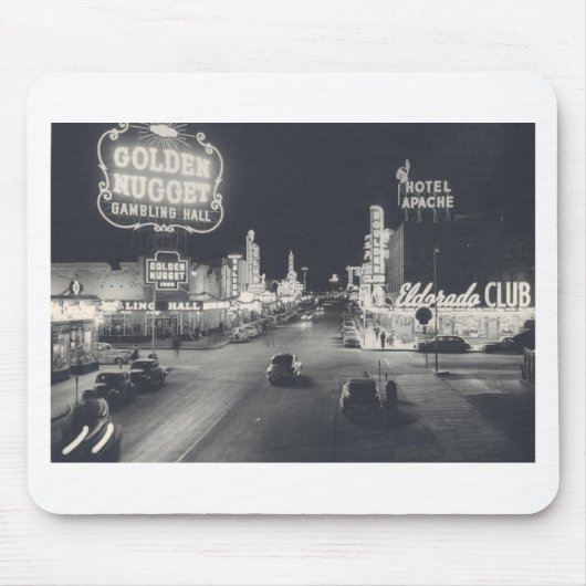 Vintage Downtown Las Vegas Muismat (Voorkant)