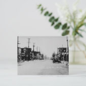 Vintage Downtown St. Clair, Michigan Briefkaart (Staand voorkant)