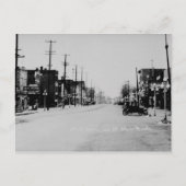 Vintage Downtown St. Clair, Michigan Briefkaart (Voorkant)