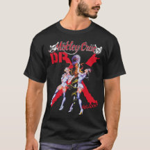 Vintage Dr. Feelgood Nurse Glam Metal Grafische T-