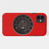 Vintage draaischijf telefoon iPhone 5/5S Barely Th Case-Mate iPhone Case (Achterkant (horizontaal))