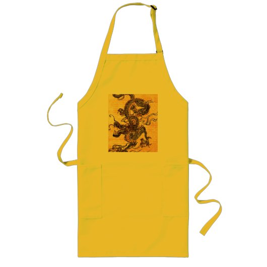 Vintage dragon Schort (Voorkant)