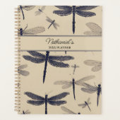 Vintage Dragonfly Planner (Voorkant)