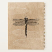 Vintage Dragonfly Planner (Achterkant)