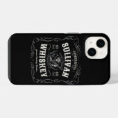 Vintage drank ADD NAAM Oude Grim Reaper Whiskey iPhone Hoesje (Achterkant horizontaal)