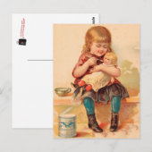 VINTAGE : drank adverteren - Briefkaart (Voorkant / Achterkant)