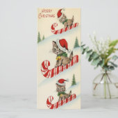 Vintage Drie Schattige Kittens op Snoep Can (Staand voorkant)