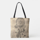 Vintage Drocatcher | Boho Style Tote Bag (Achterkant)