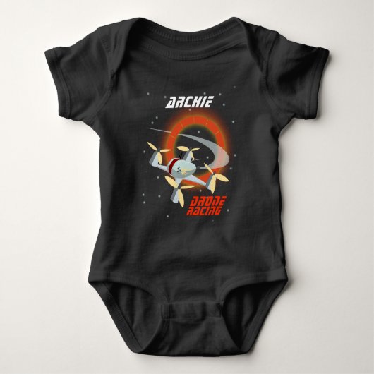 Vintage Drone Racing Romper (Voorkant)