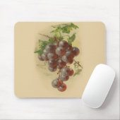 Vintage druiven muismat (Met muis)