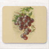 Vintage druiven muismat (Voorkant)