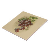 Vintage druiven tegeltje (Zijkant)