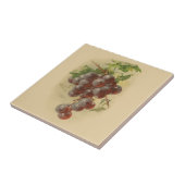 Vintage druiven tegeltje (Zijkant)