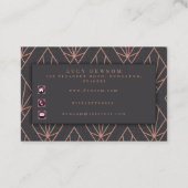 Vintage - dubbelzijdig Visitekaartje (Achterkant)