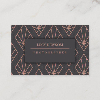 Vintage - dubbelzijdig Visitekaartje