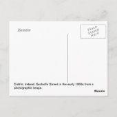 Vintage Dublin, Ierland - Briefkaart (Achterkant)