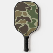 Vintage Duck Camo Frogskin Ozark Timber Pickleball Paddle (Achterkant)