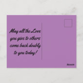 Vintage Ducks Moederdag Briefkaart (Achterkant)