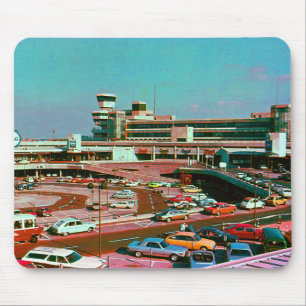 Vintage Duitsland Berlijn De Tegel Luchthaven Muismat