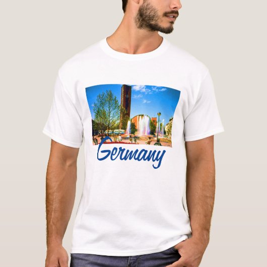 Vintage Duitsland München Sendlinger Platz Matthäu T-shirt (Voorkant)