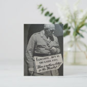 Vintage Dure Man Collage Briefkaart (Staand voorkant)