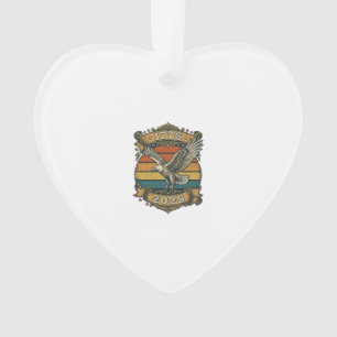 Vintage Eagle 1776 2026 Shirt Patriottisch Retro D Ornament