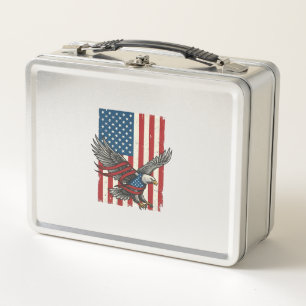Vintage Eagle Flag Vector Patriottisch Shirt Ontwe