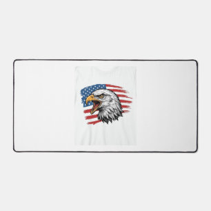 Vintage Eagle Vlag Patriottische Vector T-shirt On Bureaumat