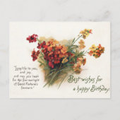 Vintage Early 1900's Birthday Greeting Postcard Briefkaart (Voorkant)