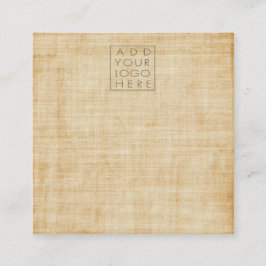 Vintage Earrings Backing Cards Add Your Own Logo Vierkante Visitekaartje