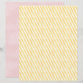 Vintage Easter Background Scrapbook Paper