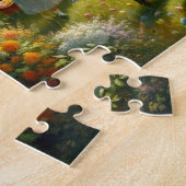 Vintage Easter Countryside Egg Hunt Legpuzzel (Zijkant)