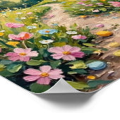 Vintage Easter Garden Path Art Poster (Hoek)