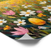 Vintage Easter Sunrise Spring Field Art Poster (Hoek)